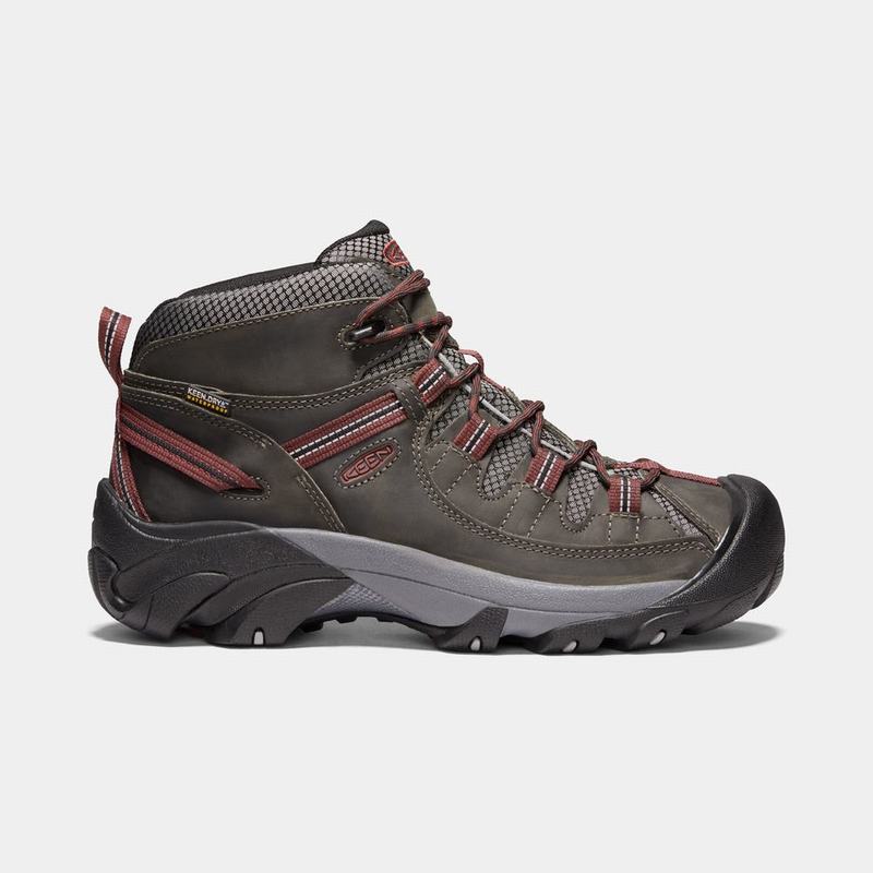 Botas De Montaña Keen Targhee II Waterproof Mid Para Hombre Verde Oscuro Oliva - Botas Keen Mexico (